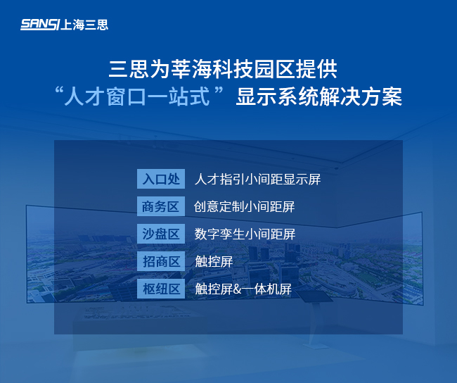 三思,智慧顯示,助力臨港,莘?？萍紙@,人才體系建設